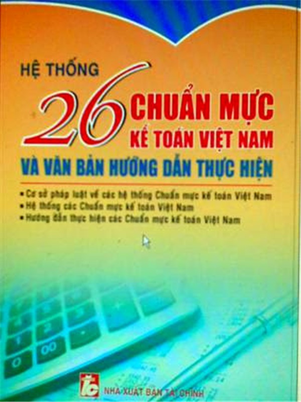 Hệ thống chuẩn mực kế toán Việt Nam mới nhất